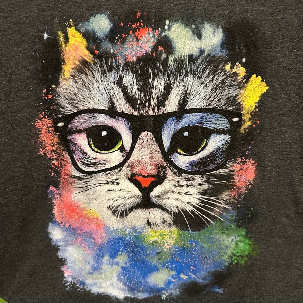 Funky Cat Tee L